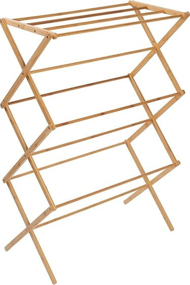 Wooden Clothes Drying Rack