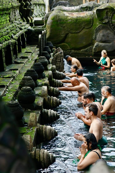 Purification Ceremony at Tirta empul Temple