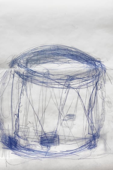 Marine Bikard Louise Dumas Dessin d'unisson