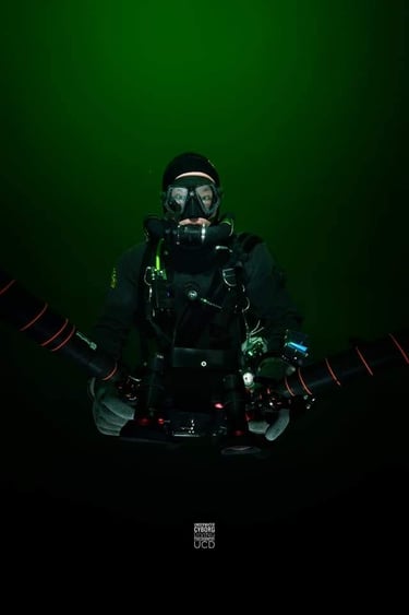 formation photo en recycleur revo avec atxdiving