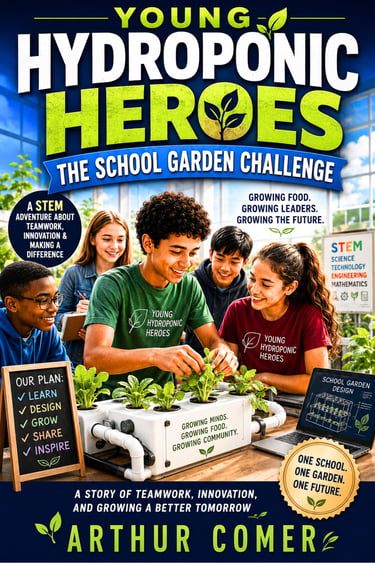 Book Cover Image: The School Garden Challenge