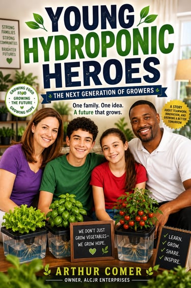 Young Hydroponic Heroes Book