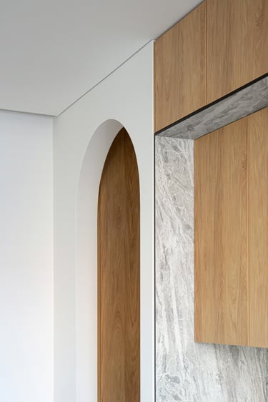 Virtuvės projektas Užupyje