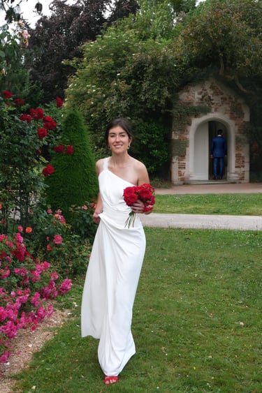 Robe de mariée Blanc Muguet