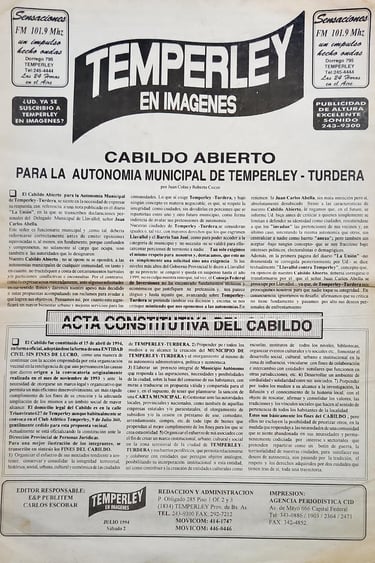 Temperley en Imágenes - 2/7/1994