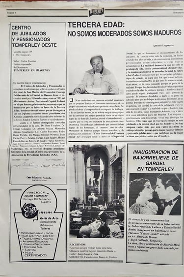 Temperley en Imágenes - 30/11/1994