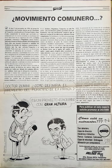 Temperley en Imágenes - 30/11/1994