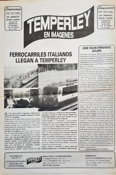 Temperley en Imágenes - 30/11/1994