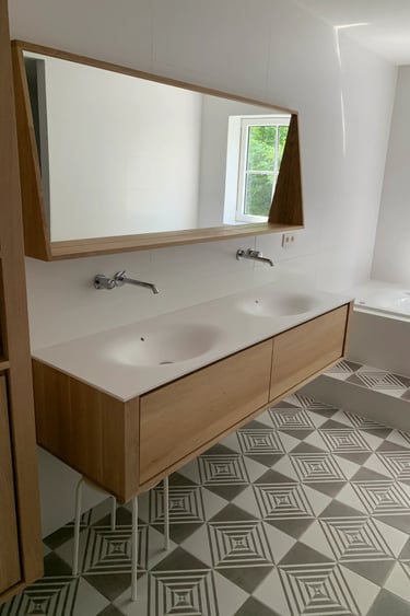 menuiserie salle de bain sur mesure belgique