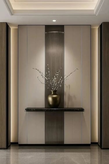 iç mekân tadilatında salon tasarımı uygulaması