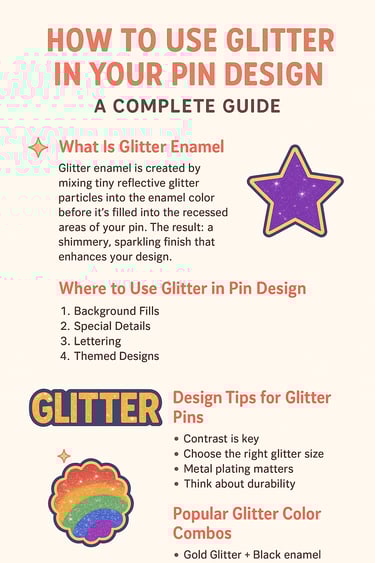 How to Use Glitter in Your Pin Design: A Complete Guide