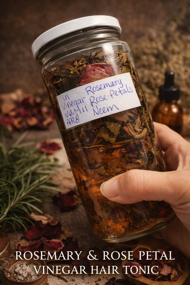 rosemary hair tonic lightweight scalp treatment for daily freshness balance and root support non greasy formula