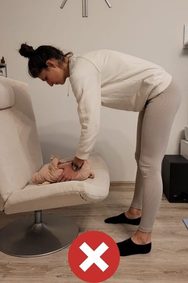 jak podnosić dziecko