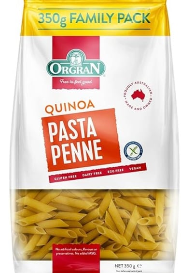 orgran penne past