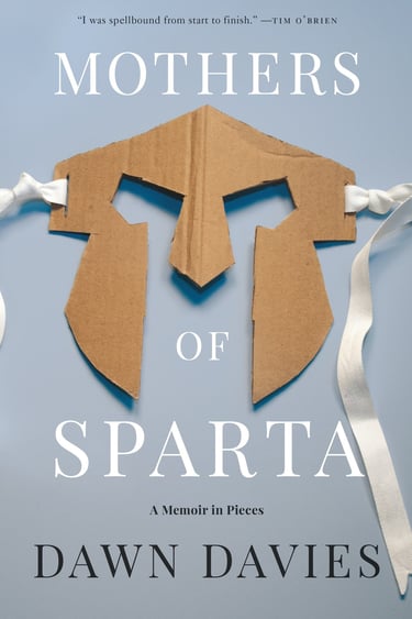 Paperback cover of memoir Mothers of Sparta 