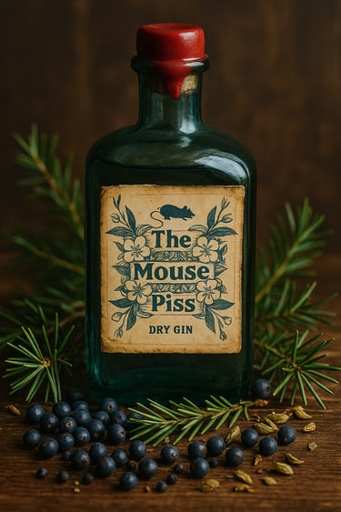 The mouse piss premium citrus gin