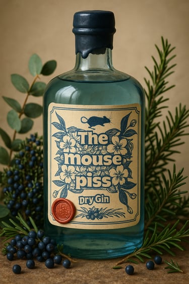 The mouse piss gin Mediterranean gin