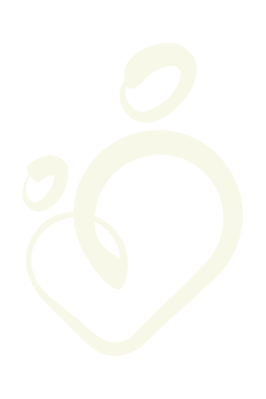 a man holding a baby in a heart shape