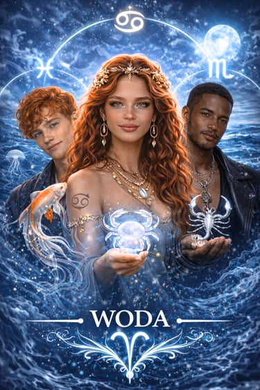 zywiol wody znaki zodiaku rak ryby skorpion astrologia