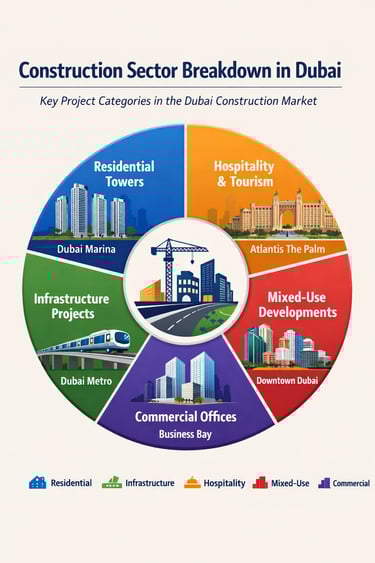 construction market breakdown in dubai