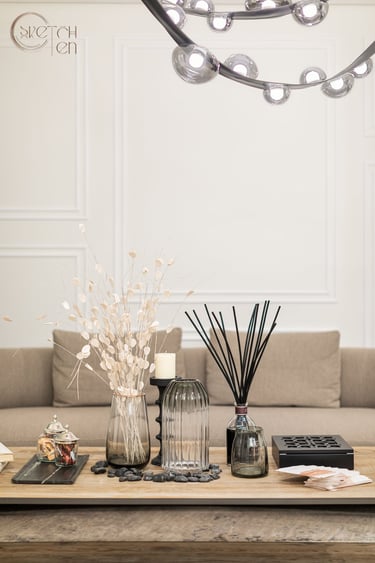 Comfortable clinic waiting room with ample seating and calming decor