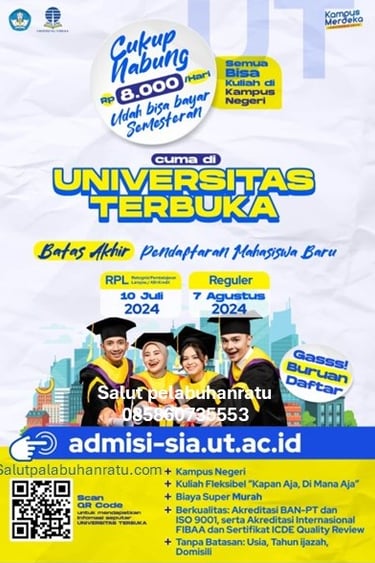 universitas terbuka salut palabuhanratu penerimaan mahasiswa baru