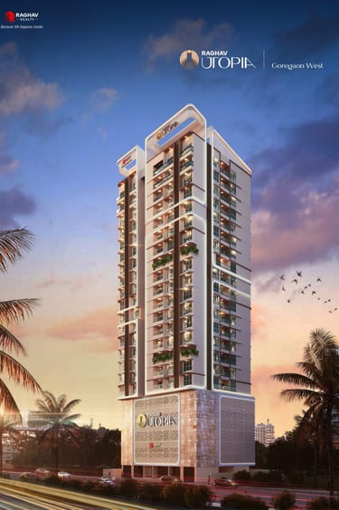 RAGHAV UTOPIA GOREGAON WEST, RAGHAV UTOPIA, SHASTRI NAGAR, ROAD NO 1, GOREGAON WEST