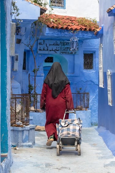 MAROC Chefchaouen les courses