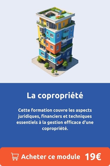 L'organisation de la copropriété