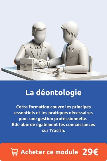 La déontologie des professionnels de l'immobilier