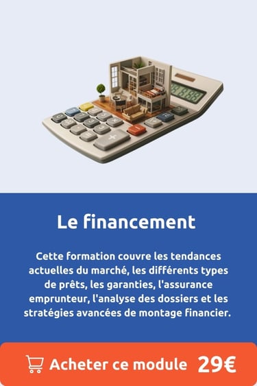 Le financement immobilier