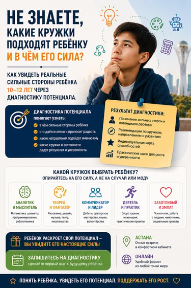 сильные стороны ребенка 10-12 лет | Самат Панов