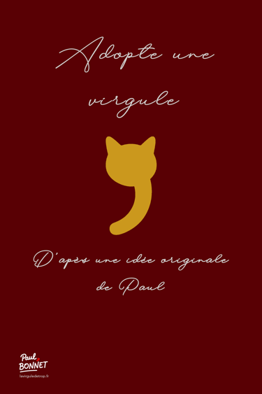 Adopte une virgule 1 - La virgule de trop