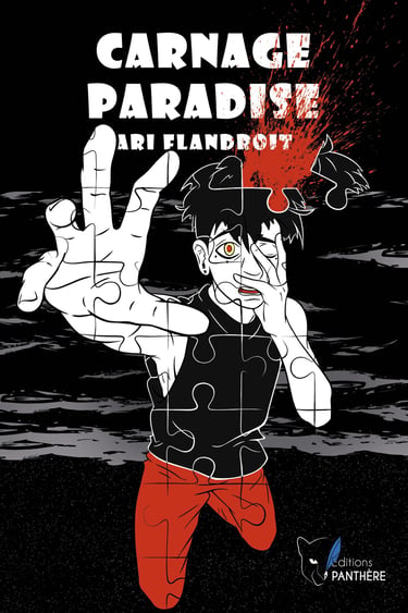 Couverture du thriller Carnage Paradise, illustration de Niki