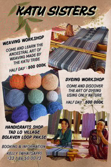 Weaving Workshop in Tad Lo