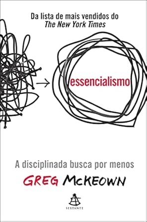 Capa do livro de educação financeira - Essencialismo