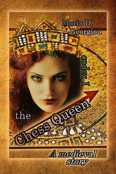 a woman in a crown crown and a crown