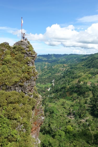 Janet at Kandungaw Peak