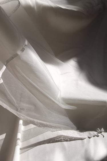 Voile de mariée Blanc Muguet