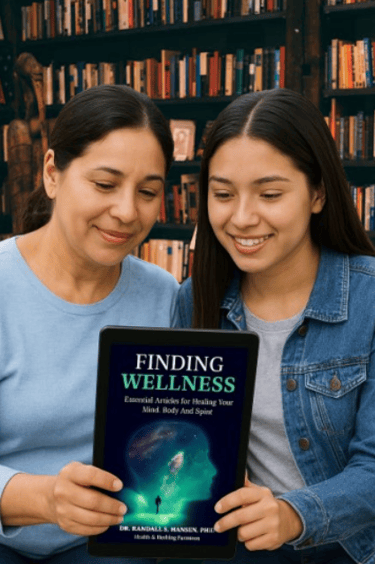 mom, daughter with Finding Wellness