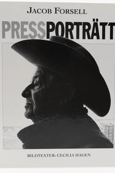 Pressporträtt bok