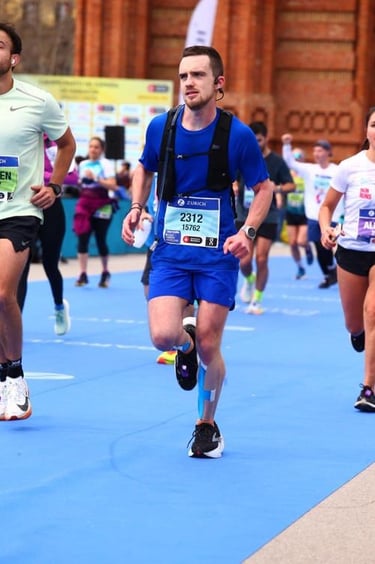 Athlète de Trail Running entrainé par l'agence TiSomé Outdoor