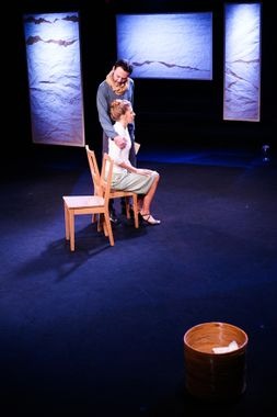 Laurent Bonnet, Cécile Vangrieken. "Une séparation" Véronique Olmi / Philippe Beheydt