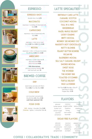 Espresso, Coffee, Latte, Auburn The Bean 