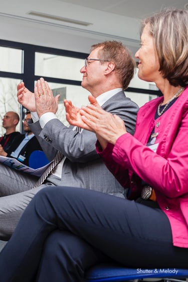 VIP-Teilnehmer an der CBMI-Konferenz in Berlin.
