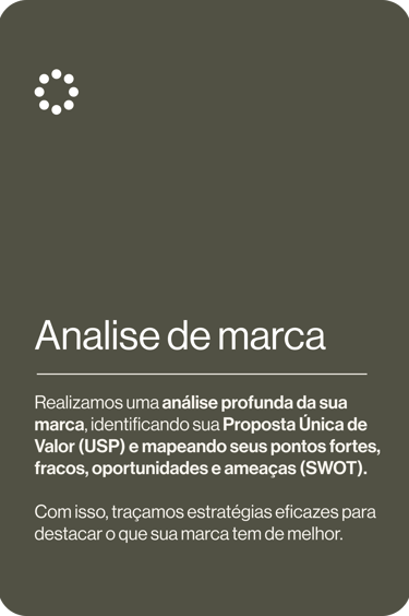 Descrição do serviço de analise de marcas