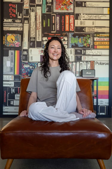 Founder of Ocean Tails Music, composer Jen Smith Lanthier