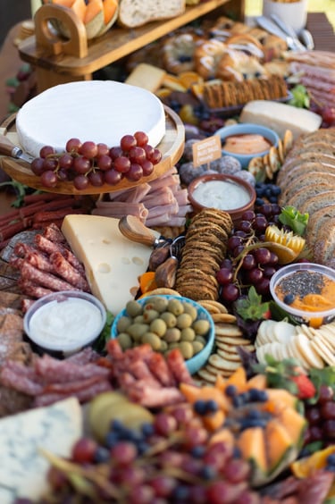 buffet repas évènement corporate