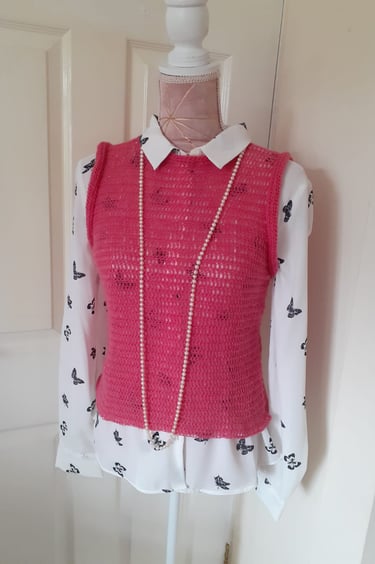 Crochet tank top