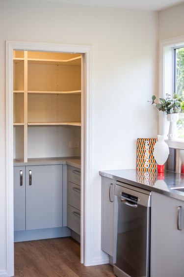 Kitchen scullery - Peaky Builders Wellington